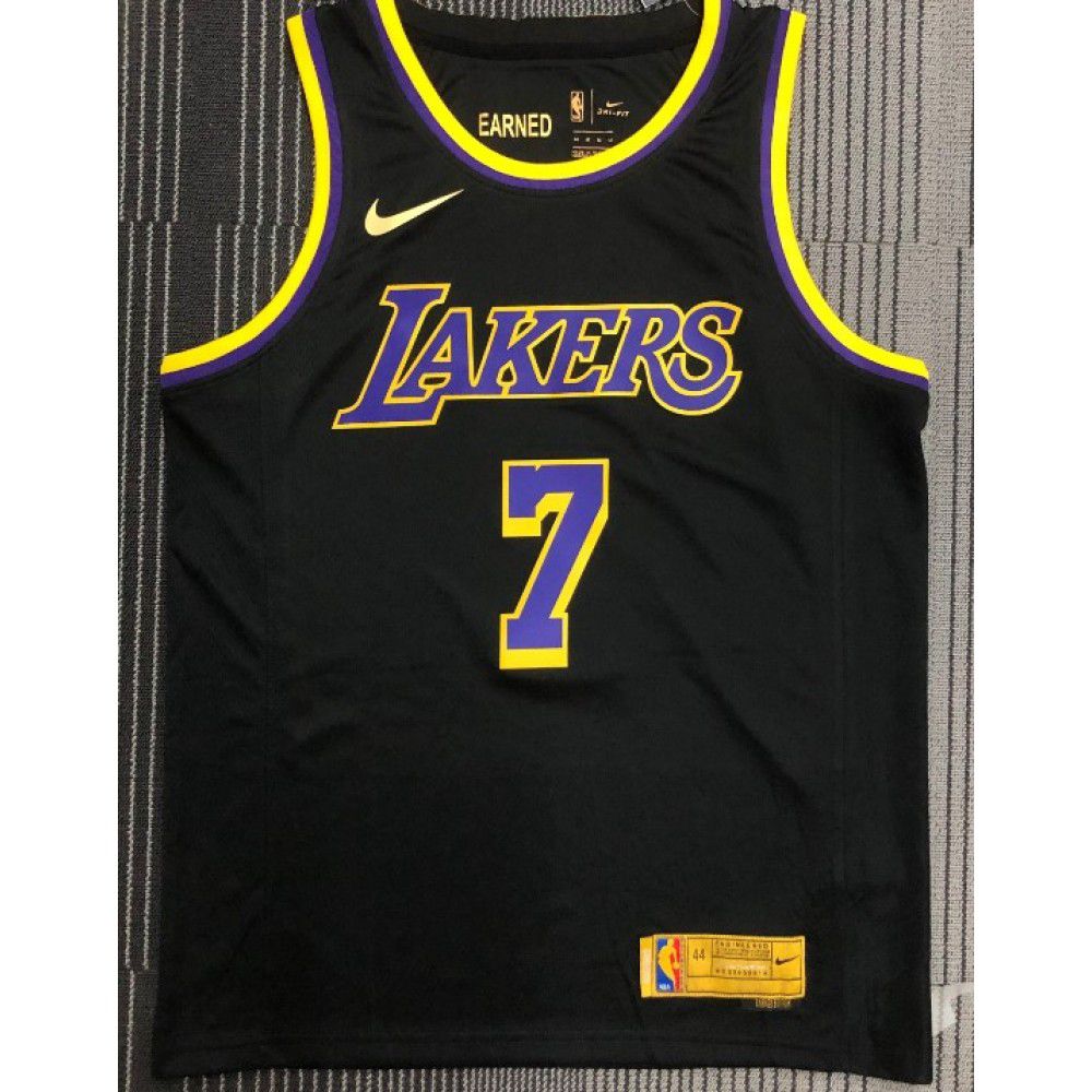 Men's Los Angeles Lakers Carmelo Anthony #7 Black 2020/21 Swingman Jersey – Earned Edition-Pro Kit Vault | Brand New 26/27 Sports Jerseys